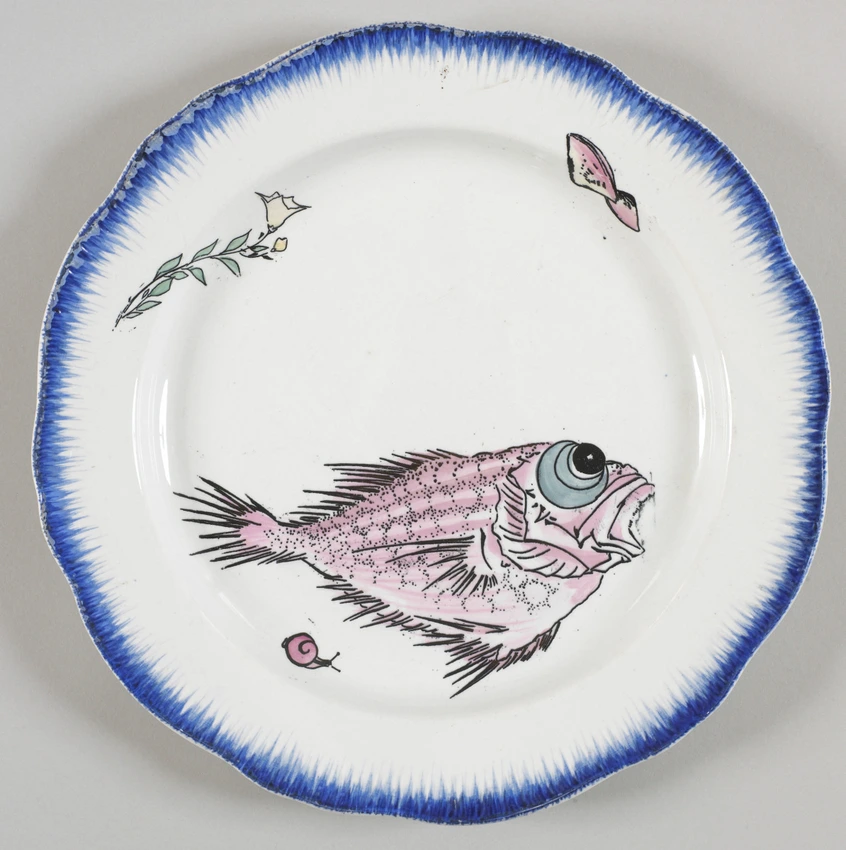 Félix Bracquemond - Assiette plate, service "Bracquemond-Rousseau"