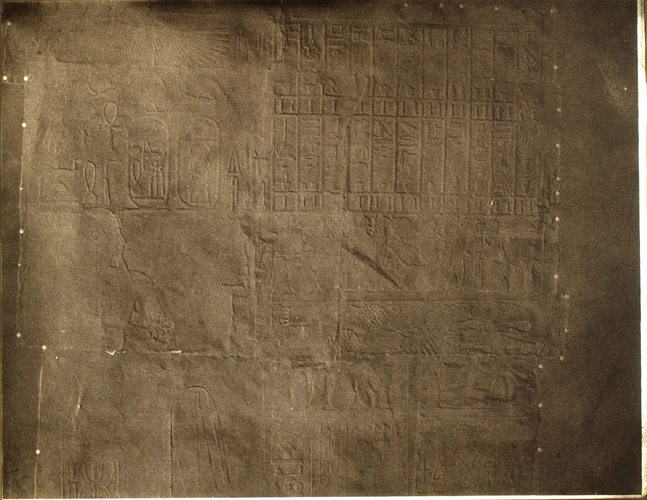 Théodule Devéria - Karnak - Relief