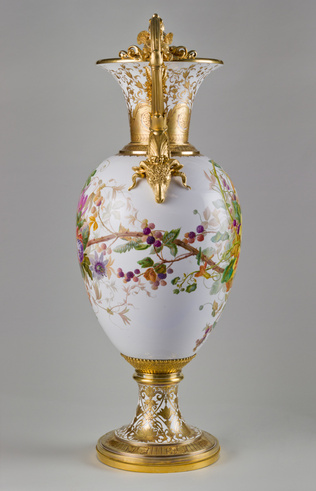 Manufacture de Sèvres - Vase 'Oeuf', 2ème grandeur