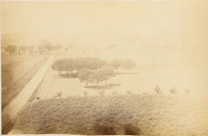 Anonyme - Madron : vue du parc