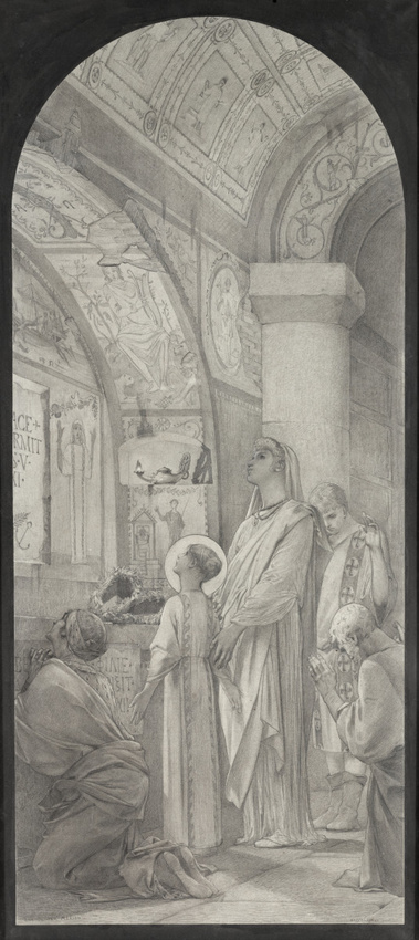 Luc Olivier Merson - L'Enfance de sainte Cécile