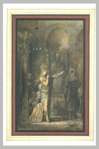 Gustave Moreau - Salomé dansant ou Salomé à la fleur de lotus