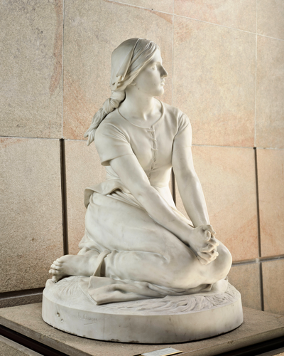 Henri Chapu - Jeanne d'Arc à Domrémy