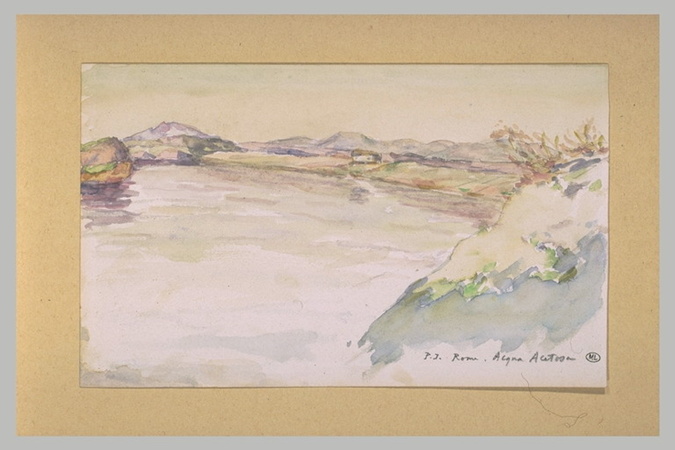 Paul Jamot - Vue du Tibre