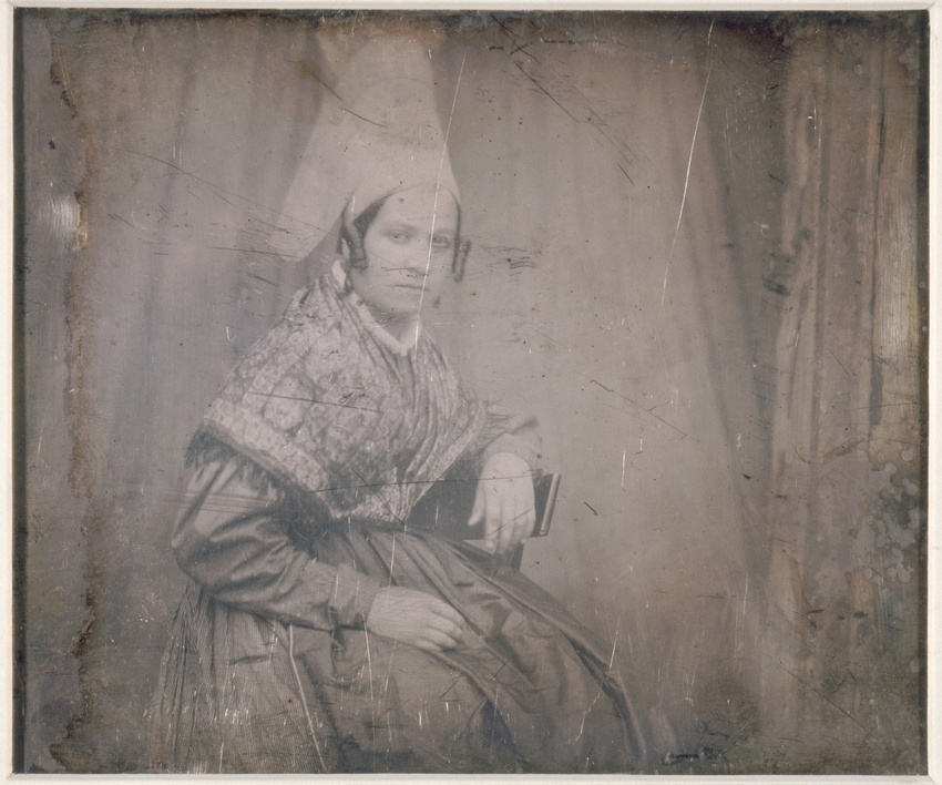 Adolphe Humbert de Molard - Paysanne assise