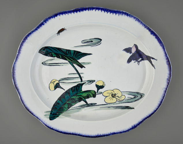 Félix Bracquemond - Plat ovale