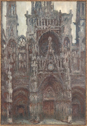 Claude Monet - La Cathédrale de Rouen. Le Portail vu de face