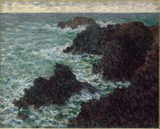 Claude Monet - Les Rochers de Belle-Ile, la Côte sauvage