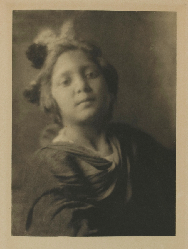 Study of a Gitana - Adolphe Meyer