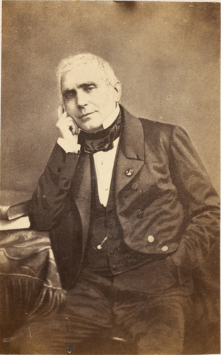 Eugène Scribe né et mort à Paris (1791-1861), auteur dramatique, membre de l'Académie française