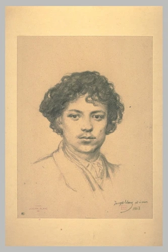 Joseph Blanc - Portrait de jeune homme
