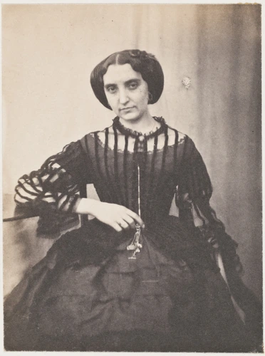 Auguste Vacquerie - Mme Lecras, soeur de Miss Jos