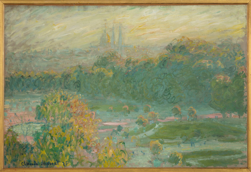 Claude Monet - Les Tuileries ; esquisse
