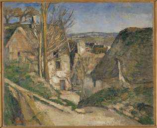 La Maison du pendu, Auvers-sur-Oise - Paul Cézanne