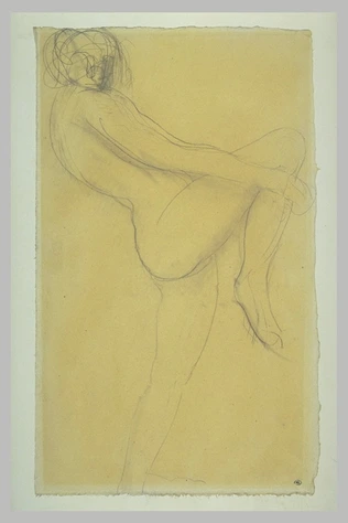 Danseuse nue, debout - Auguste Rodin