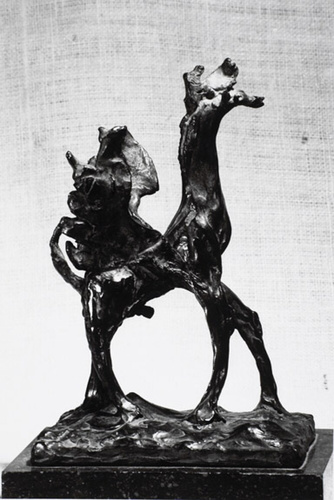 Henry de Waroquier - Girafe ailée
