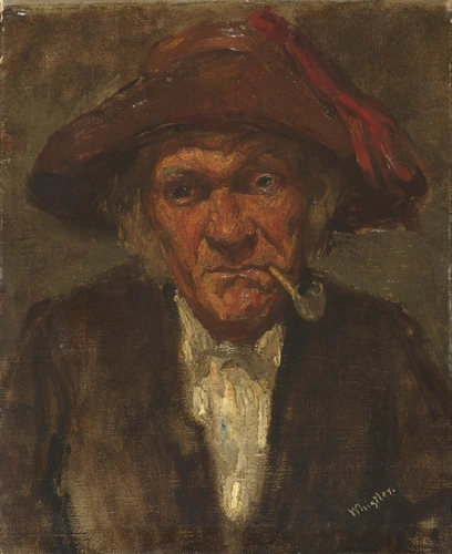 James Abbott McNeill Whistler - L'Homme à la pipe