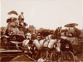 Henri Lemoine - Champs de courses, personnages et calèches