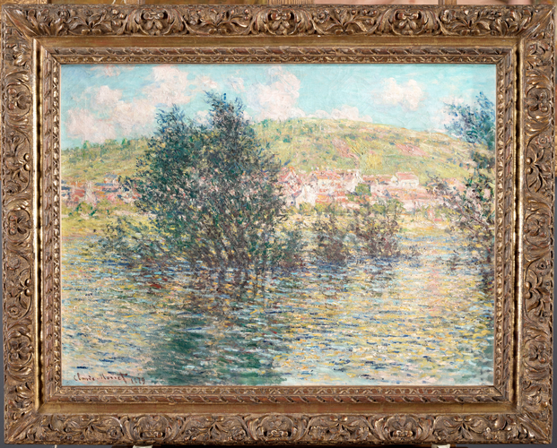 Claude Monet - La Seine à Vétheuil, effet de soleil après la pluie