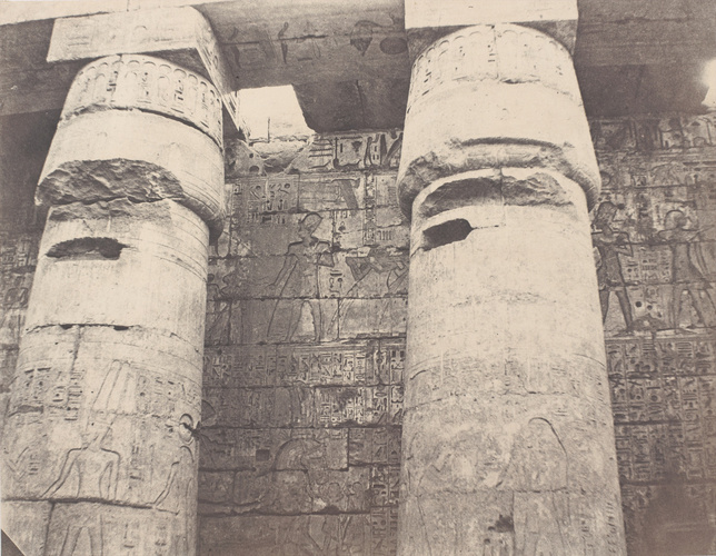 John Beasley Greene - Médinet-Habou, Temple funéraire de Ramsès III, paroi gauch...