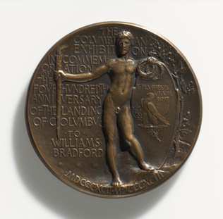 Augustus Saint-Gaudens - Columbian Exhibition - Christopher Columbus