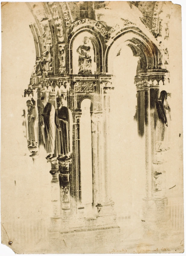 Charles Nègre - Cathédrale de Chartres, le portail nord