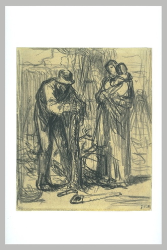 Jean-François Millet - Le greffeur