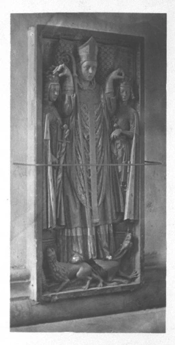 Hermann Emden - Cathédrale de Mayence, vue du monument de l'archevêque Siegfried...
