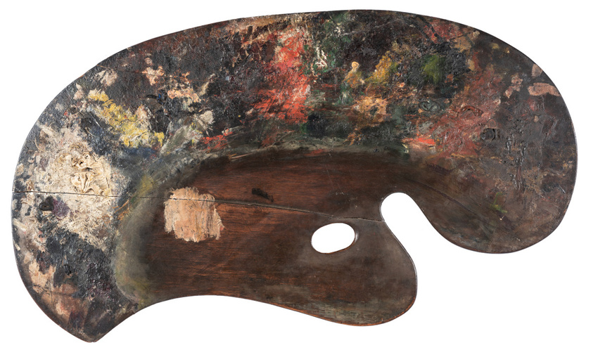 Edgar Degas - Palette d'Edgar Degas