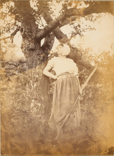 Anonyme - Jeune paysanne