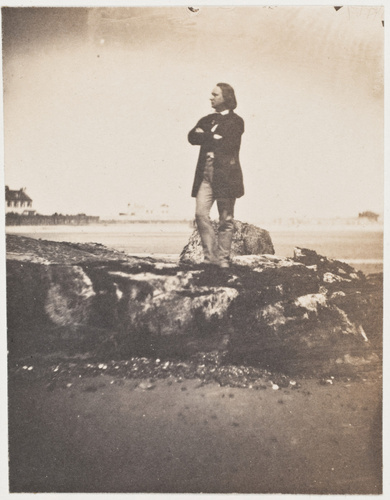 Charles Hugo - Victor Hugo sur la grève d'Azette
