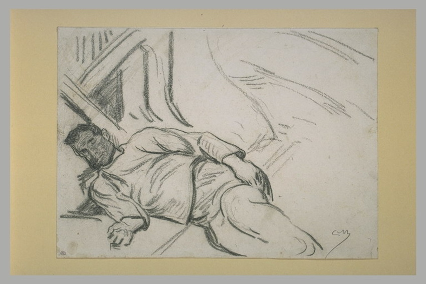 Constantin Meunier - Mineur endormi