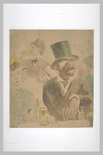 Edouard Manet - Au Café-Concert
