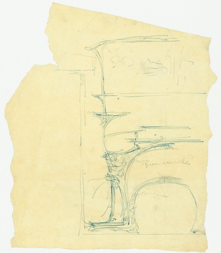 Hector Guimard - Paris 16e, 16, rue La Fontaine, Castel Béranger, propriété de M...