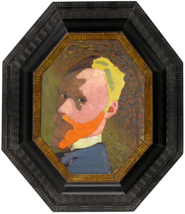 Autoportrait octogonal - Edouard Vuillard
