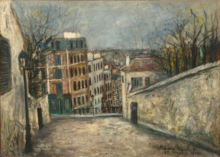 Rue du Mont-Cenis - Maurice Utrillo | Musée de l'Orangerie