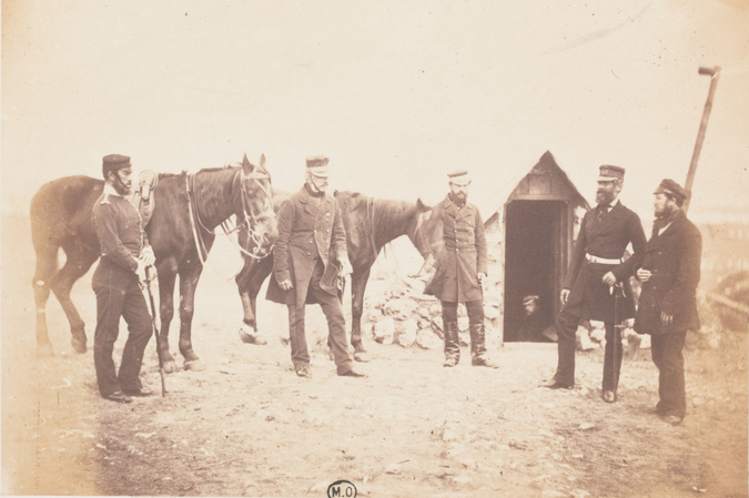 Roger Fenton - Major Genl. Garret and Officers of his Staff