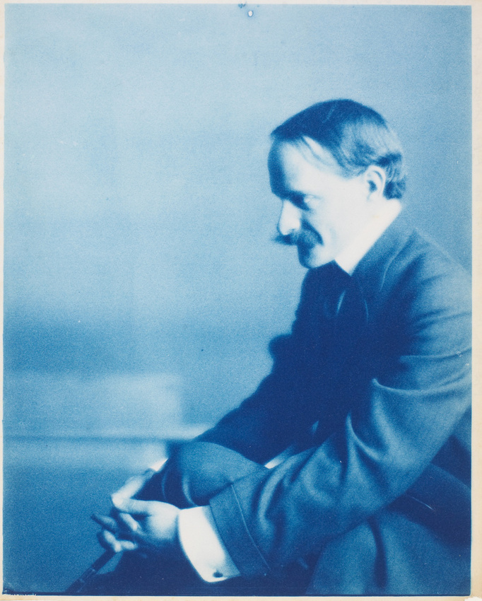 Paul Burty Haviland - Marius de Zayas assis, de profil