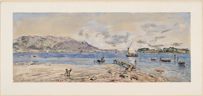 Johan Barthold Jongkind - La rade de Toulon