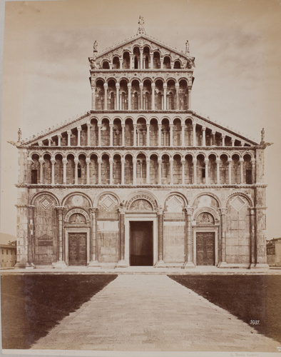 Pise, façade de la cathédrale di Santa Maria Assunta