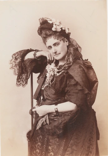 Virginia Verasis de Castiglione - Le Pà (Portrait de la comtesse de Castiglione)