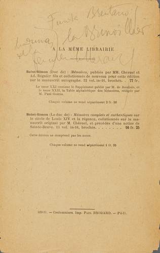 Paul Guillaume - A Monsieur Paul Guillaume ayant vu