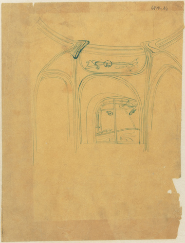 Hector Guimard - Paris 16e, 52 rue du Ranelagh, hôtel de M. Nozal (bâtiment détr...