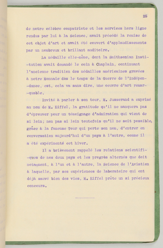 Gustave Eiffel - Biographie scientifique et industrielle. Résistance de l'air