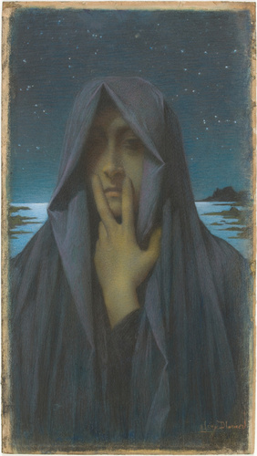 Lucien Lévy-Dhurmer - Le Silence}