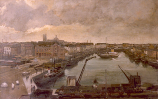 Jacques-Emile Blanche - Le Port de Dieppe