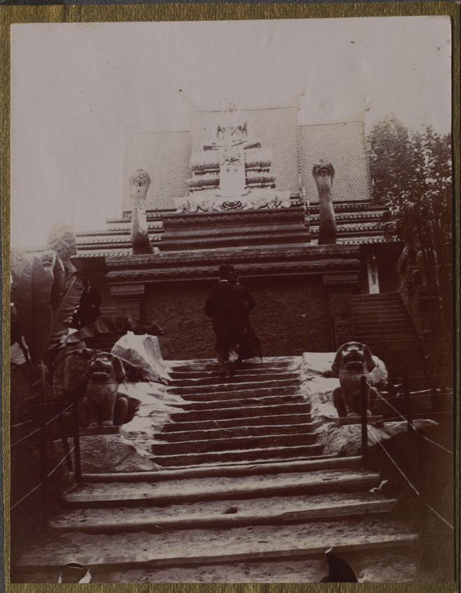 Anonyme - Escalier du Priam de la pagode royale