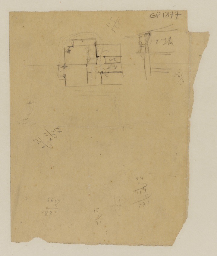 Hector Guimard - Relevés darchitecture ou de décoration divers