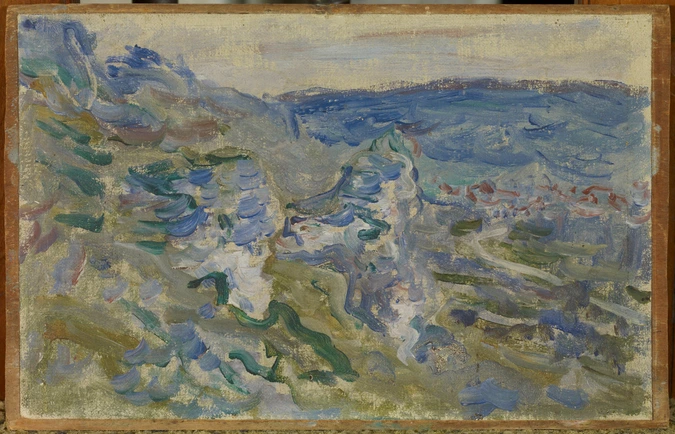Claude Monet - Les Coteaux près de Vétheuil