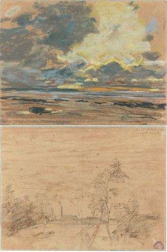 La Rade de Villefranche - Eugène Boudin | Musée d'Orsay